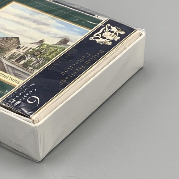 New British Heritage Collection by Pimpernel 6 Coasters English Villages England - Picture 5 of 6